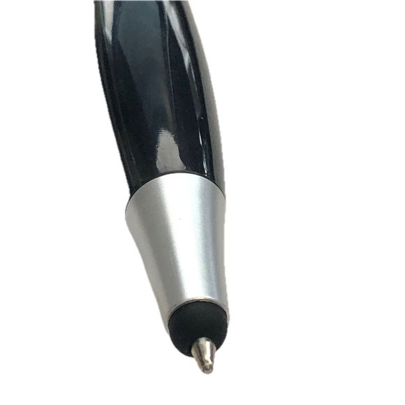 BOGO Mop Head Black Plastic Ballpoint Pen Stylus Screen Cleaner Smiling Face - Picture 4 of 5